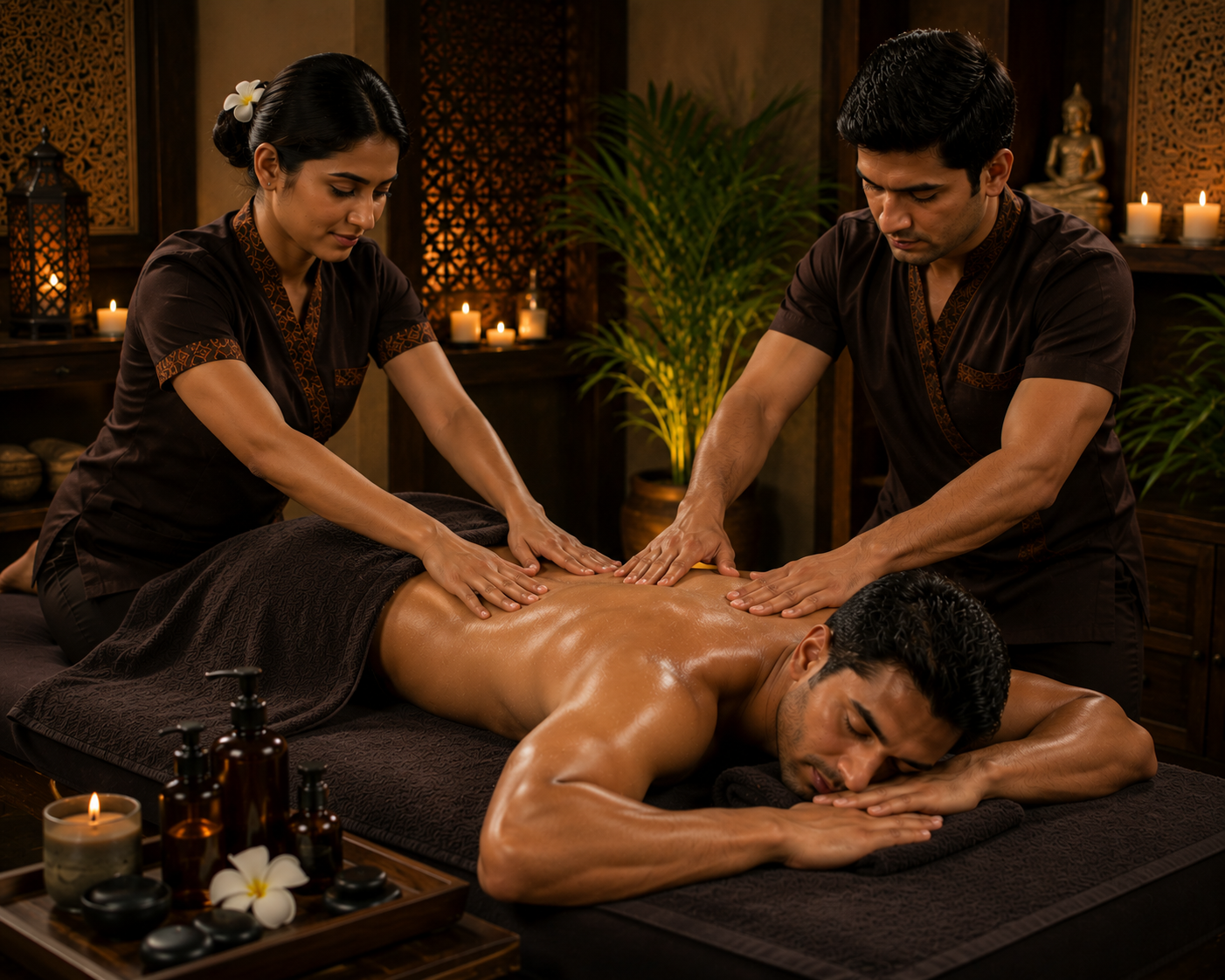 Four Hands Massage